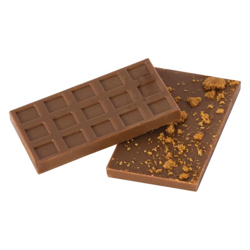 Tabletine lait spéculoos ( lot de 10 soit env. 65 GR )