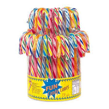 Sucre d'orge Multicolor (à l'unité)